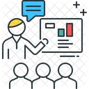 Prasentation Statistik Kreisdiagramm Symbol