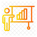Prasentation Business Prasentation Balkendiagramm Icon