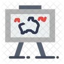Prasentation Karte Kartentafel Symbol