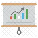 Business Prasentation Statistik Icon