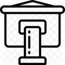 Prasentationsstand Symbol