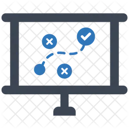 Präsentation des Strategieplans  Symbol