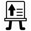 Prasentationstafel Symbol
