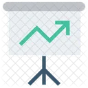 Diagramm Vorstandssitzungen Finanzen Symbol