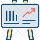 Analytik Metriken Bericht Symbol