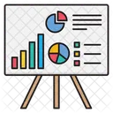 Prasentation Tafel Diagramm Symbol