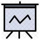 Analytik Grafik Prasentation Icon