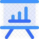 Prasentationstafel Business Meeting Geschaft Icon