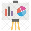 Prasentation Balkendiagramm Kreisdiagramm Symbol