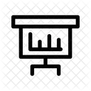 Prasentationstafel Diagrammtafel Graphtafel Symbol