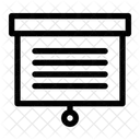 Folie Folienprasentation Prasentationstafel Symbol