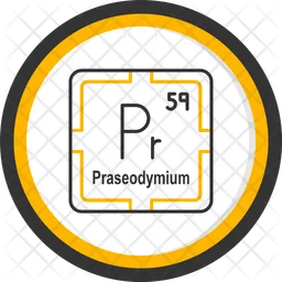 Praseodymium  Icon