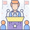 Prasident Chef CEO Symbol