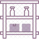 Prateleiras Prateleira Armazenamento Ícone