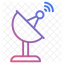 Prato Antena Parabolica Satelite Ícone
