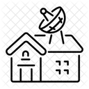 Antena Parabolica Receptor Ícone