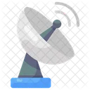 Prato Parabolico Satelite Antena Ícone