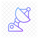 Antena Parabolica Satelite Galaxia Ícone