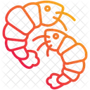 Prawn Shrimp Seafood Icon