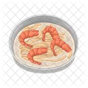 Noodle Meal Shrimp Icon