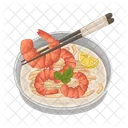 Noodle Meal Shrimp Icon