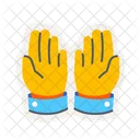 Pray Hand Gesture Icon