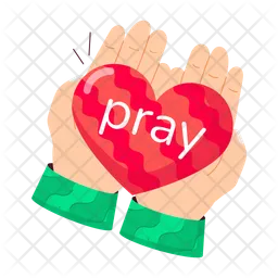 Pray  Icon