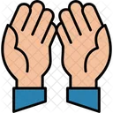 Pray Hand Islamic Icon