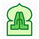 Hand Pray Islam Icon