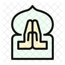 Hand Pray Islam Icon