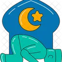 Pray Muslim Ramadan Icon