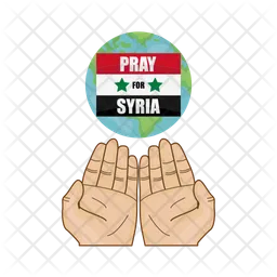 Pray for Syria  Icon