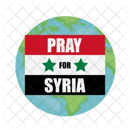 Pray for Syria  Icon