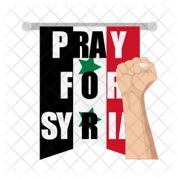 Pray for Syria  Icon