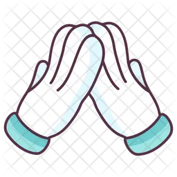 Pray Gesture  Icon