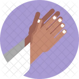 Pray hand  Icon