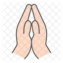 Pray Praying Hand Icon