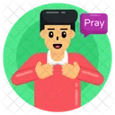 Pray Message  Icon