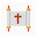 Bible Cross Prayer Icon