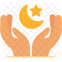 Prayer Hand Islamic Icon