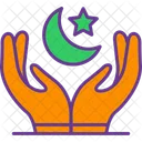 Prayer Hand Islamic Icon