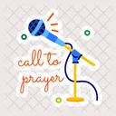 Islamic Call Prayer Call Muslim Call Icon