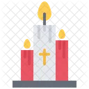Candle Candles Cross Icon
