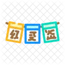 Prayer Flags Buddhism Icon
