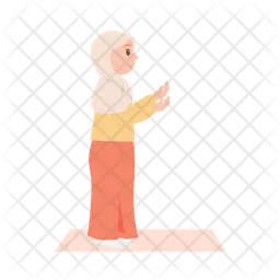 Prayer girl  Icon