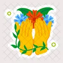 Prayer Hands  Icon