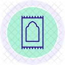 Prayer Mat Line Icon Icon