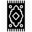 Prayer Mat Muslim Element Pray Equipment Icon