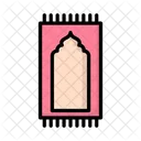 Prayer Mat Ramadan Pile Carpet Icon