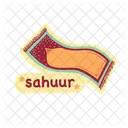 Sajadah With Sahur Sticker Prayer Mat Prayer Rug Icon
